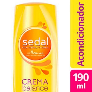 SEDAL ACONDICIONADOR x 190ml CREMA BALANCE